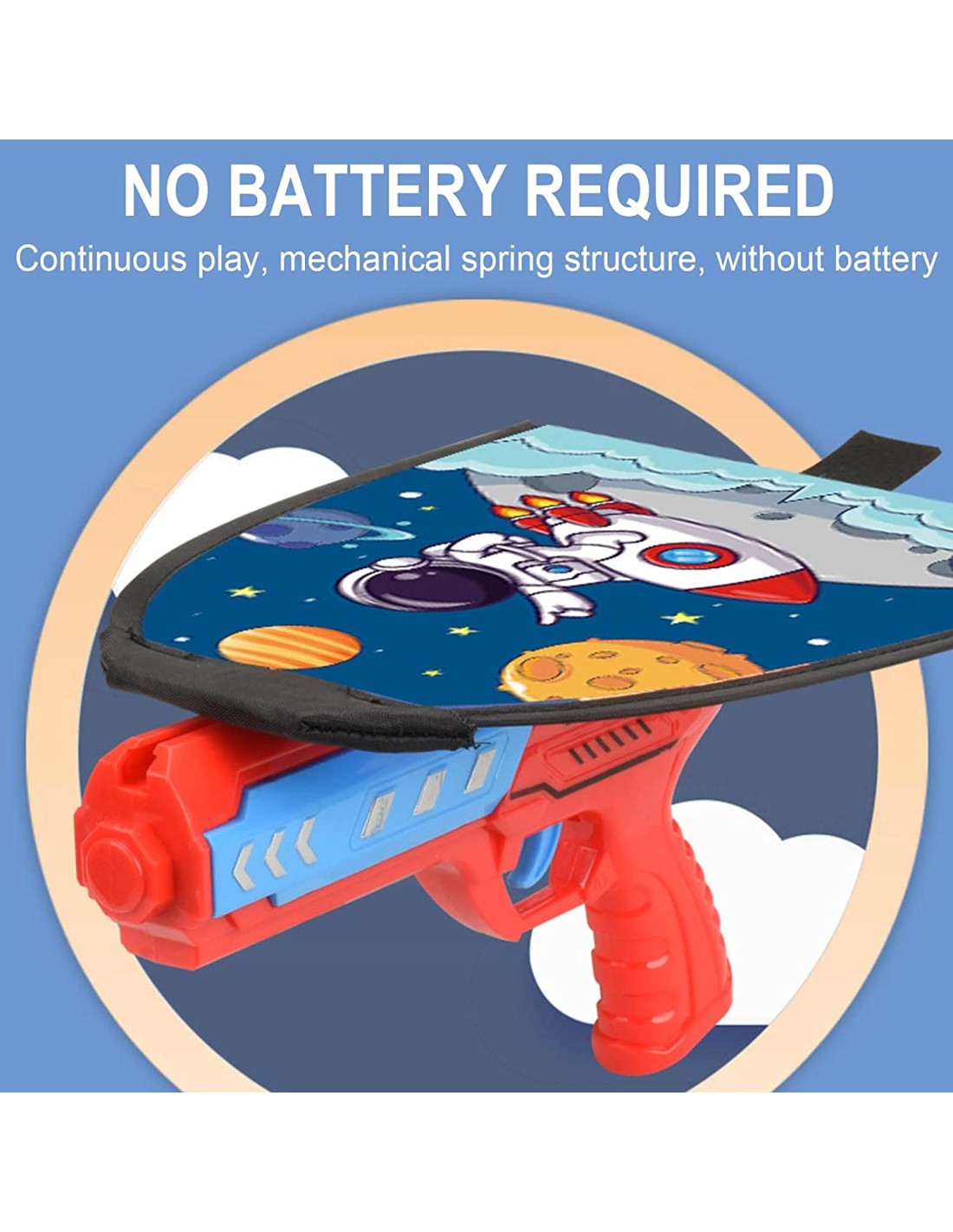 Šautuvas leidžiantis oro aitvarą, žaidimas 2 in 1 Šautuvas leidžiantis oro aitvarą, žaidimas 2 in 1