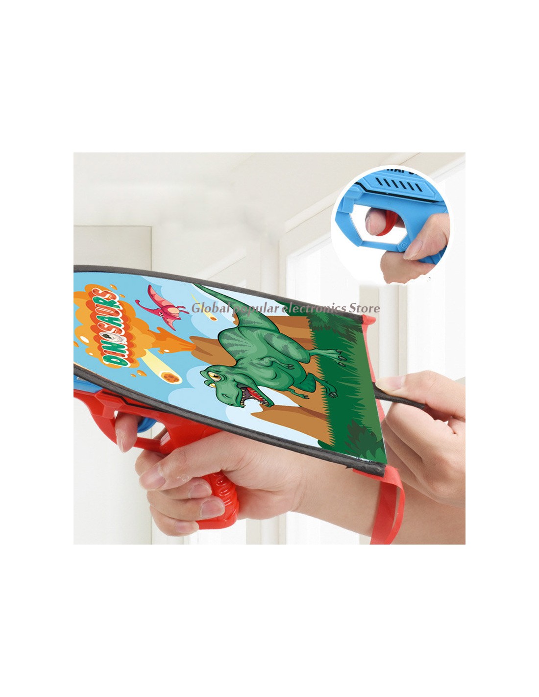 Šautuvas leidžiantis oro aitvarą, žaidimas 2 in 1 Šautuvas leidžiantis oro aitvarą, žaidimas 2 in 1