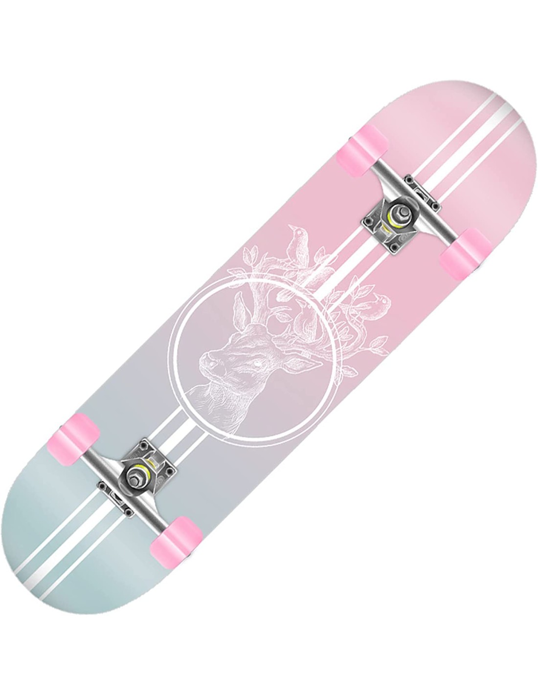 Riedlentė skate board 80 cm., LED šviečiantys ratukai
