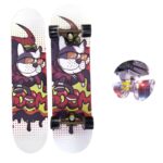 Riedlentė skate board 80 cm., LED šviečiantys ratukai