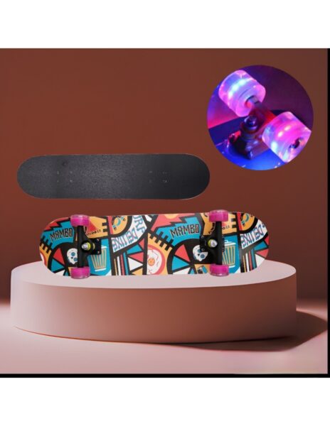Riedlentė skate board 80 cm., LED šviečiantys ratukai Riedlentė skate board 80 cm., LED šviečiantys ratukai