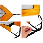 Futbolo vartai sulankstomi, 120x90cm., žalia ir oranžinė spalva Futbolo vartai sulankstomi, 120x90cm., žalia ir oranžinė spalva