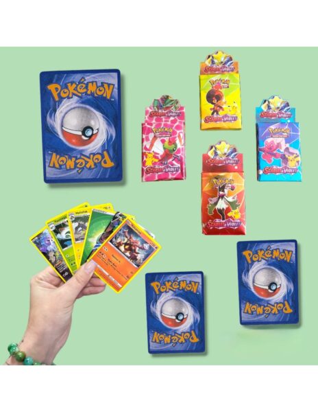 Pokemon SCARLET&VIOLET tipo kortos 25 vnt. Pokemon SCARLET&VIOLET tipo kortos 25 vnt.