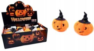 Antistresinis minkomas žaislas Moliūgas Helovinui