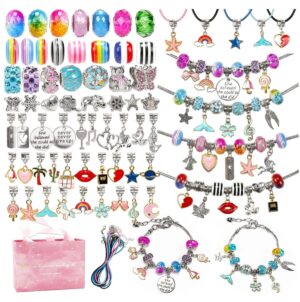 Papuošalų rinkinys vaikiškas,130 vnt., pandora tipo