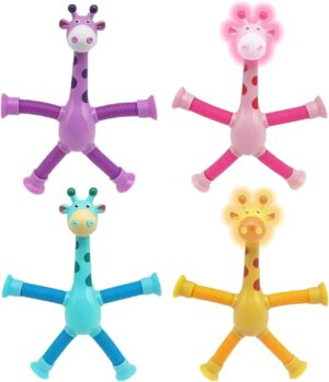 Teleskopinė žirafa vamzdelis poptuba LED