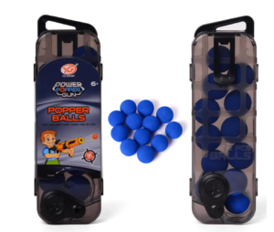 Minkštos kulkos žaisliniam šautuvui 12 vnt.