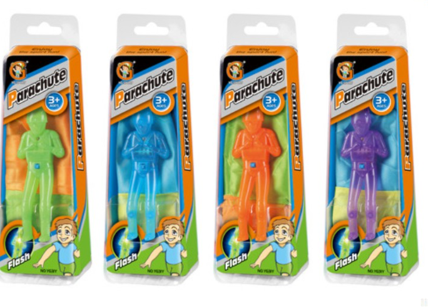 žaislinis-parašiutininkas