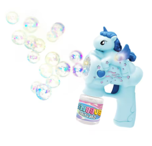 Muilo burbulų šautuvas Vienaragis su šviesos ir garso efektais