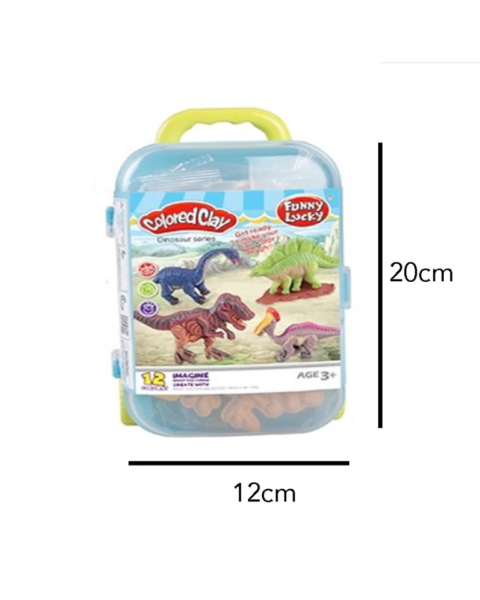 Modelino-rinkinys-dinozaurai 1 Modelino-rinkinys-dinozaurai 1