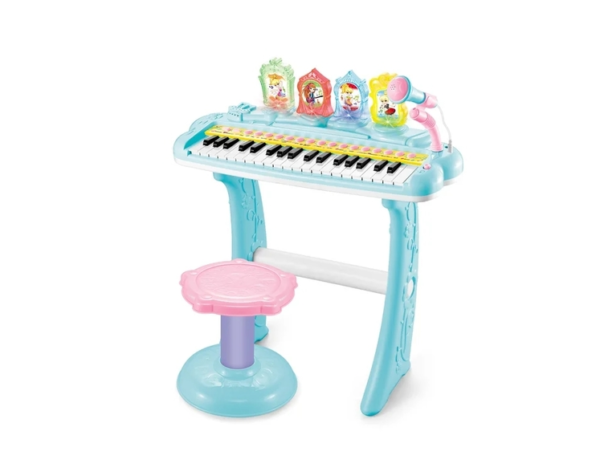 vaikiskas-pianinas-su-kedute-zydras vaikiskas-pianinas-su-kedute-zydras