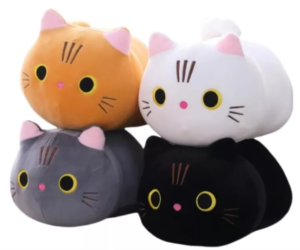 Pliušinis žaislas katinas 25 cm.