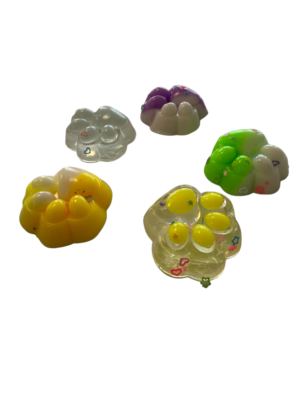 Mini squishy letenėlė katino 5 vnt
