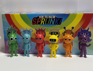 Sprunki figūros rinkinys 6 vnt