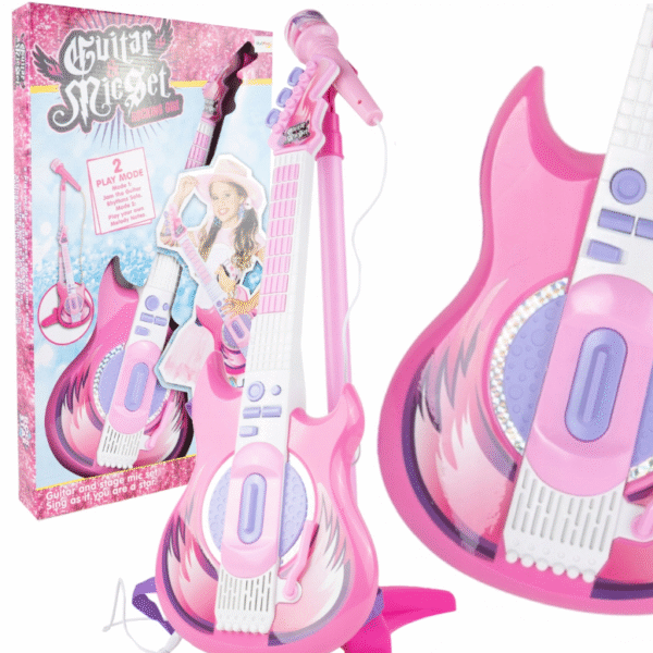 žaislinė-gitara-su-mikrofonu-1