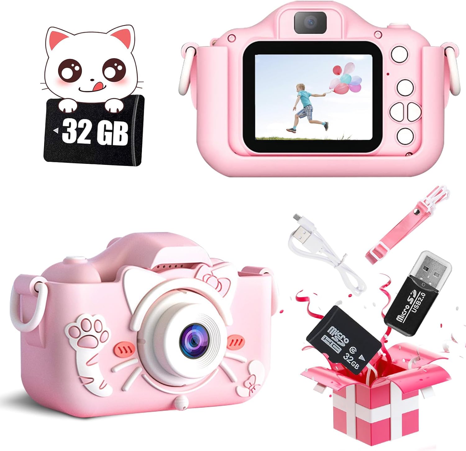 fotoaparatas-vaikams-rozinis-kate fotoaparatas-vaikams-rozinis-kate