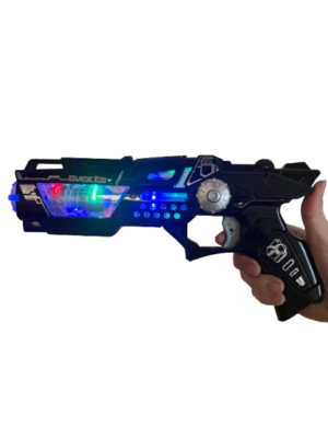 Vaikiškas šautuvas su garso ir šviesos efektais