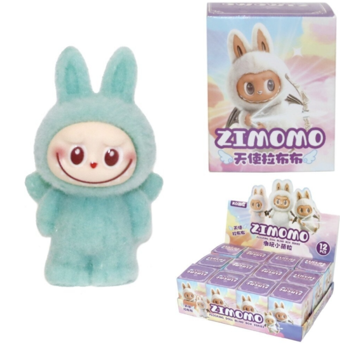 ZIMOMO staigmenos figūrėlė LABUBU