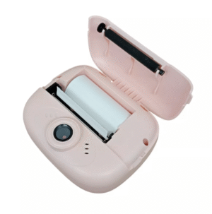 Instant Print vaikiškas fotoaparatas (rožinis)