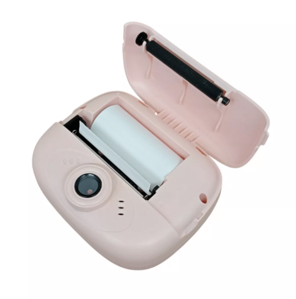 Instant Print vaikiškas fotoaparatas (rožinis)