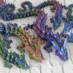 3D spausdintas drakonas