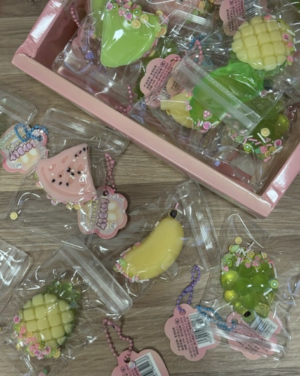 Antistresinis squishy minkomas žaislas "VAISIUS"