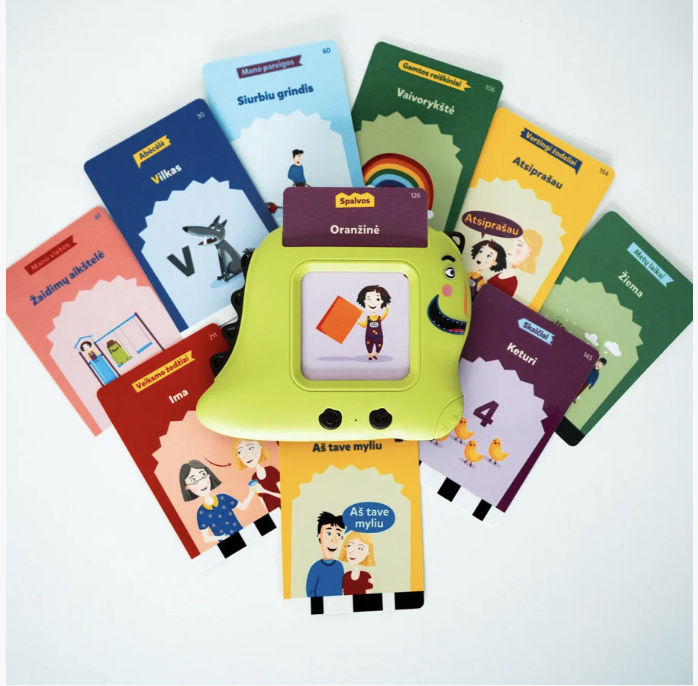 KAKĖ MAKĖ KALBANČIOS KORTELĖS