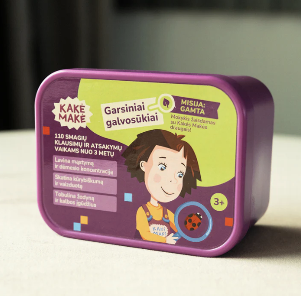 KAKĖ MAKĖ GARSINIAI GALVOSŪKIAI. Misija - Gamta