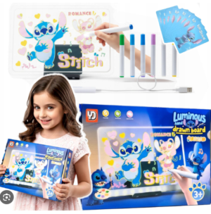 Šviečianti piešimo lentelė Stitch
