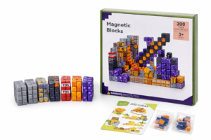 Minecraft statybinių blokų kaladėlių rinkinys 200 vnt