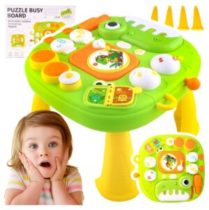 Lavinamsis staliukas kūdikiui su pianinu