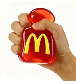 Needoh tipo squishy  minkomas žaislas kubas antistresinis McDonald