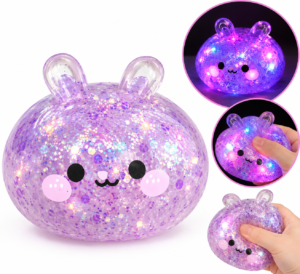 Squishy koldūnas dumpling šviečiantis kiškis