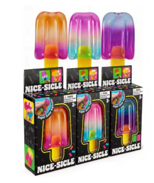 Needoh tipo squishy  minkomas žaislas  antistresinis LEDAI nice sicle