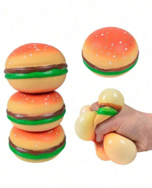 Squishy burgeris dumpling tipoantistresinis žaislas
