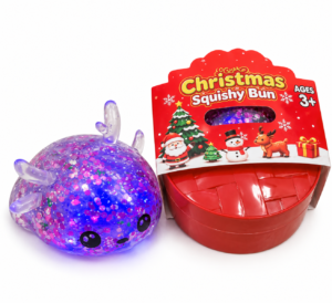 Squishy led koldūnas dumpling kalėdinis elniukas