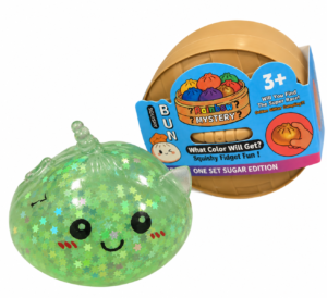 Squishy koldūnas dumpling Vienaragis su blizgučiais