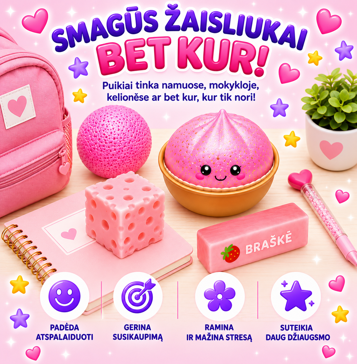 squishy-fun-box-rinkinys-rožinis-koldunas-sviestas-suris-kamuoliukas-4